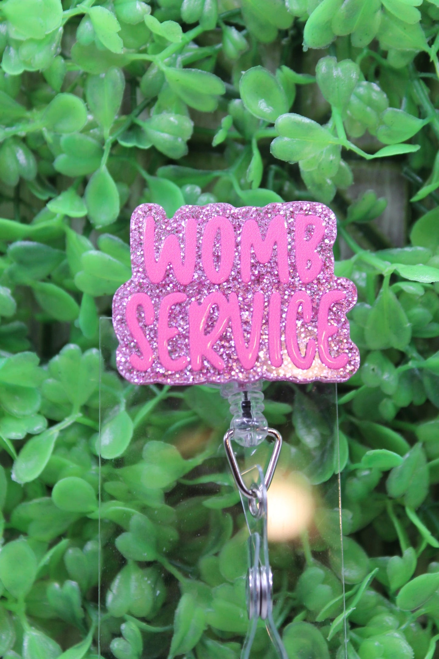 Womb Service Badge/ID Holder Reel