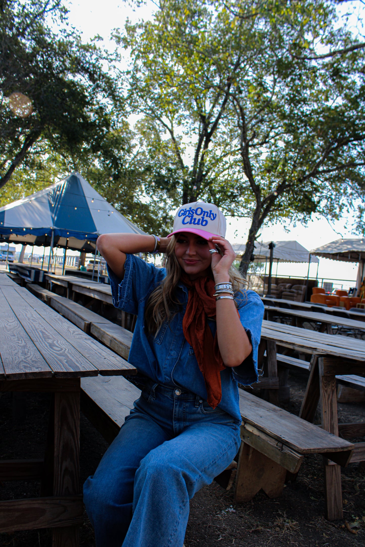 GIRLS ONLY CLUB CANVAS CAP