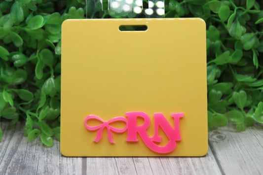 RN Glow in the Dark Badge Buddy