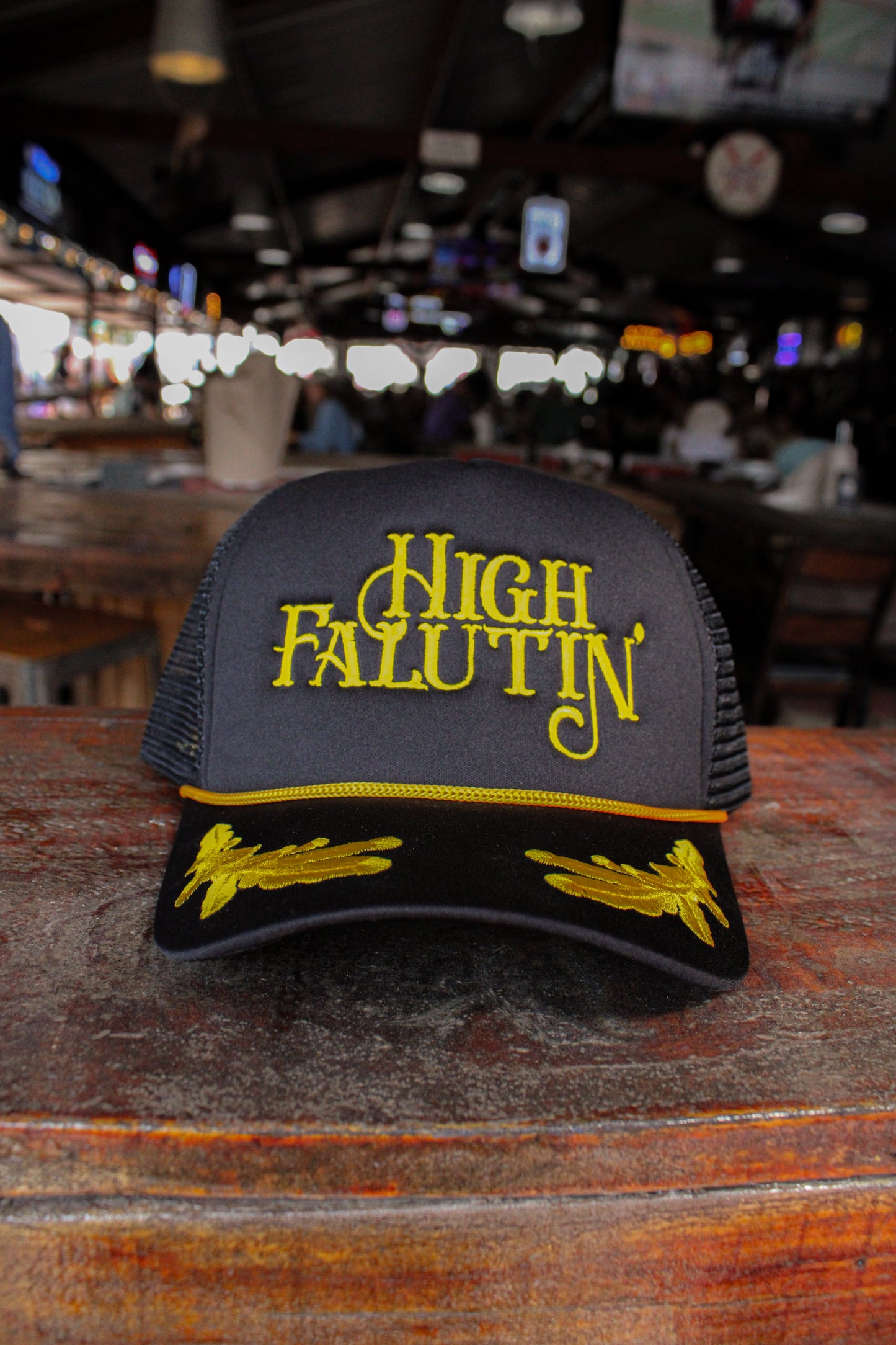 HIGH FALUTIN' TRUCKER HAT