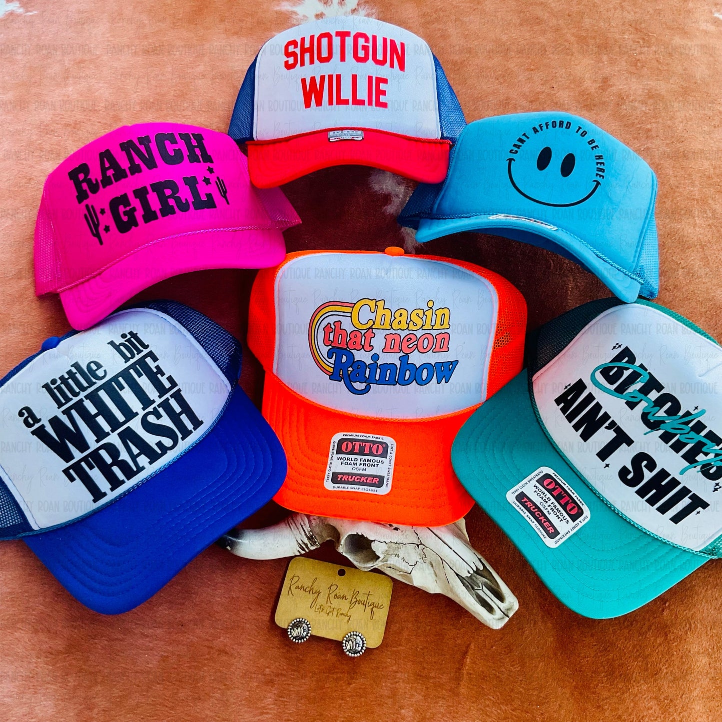 Ranch Girl Western Trucker Hat