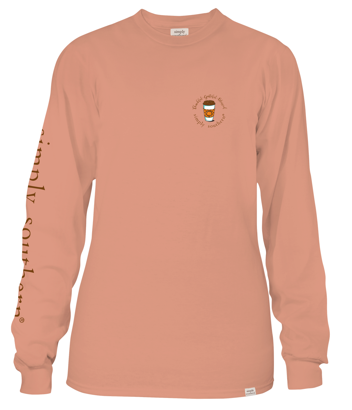 Thankful - Fall Cross - SS - Adult Long Sleeve