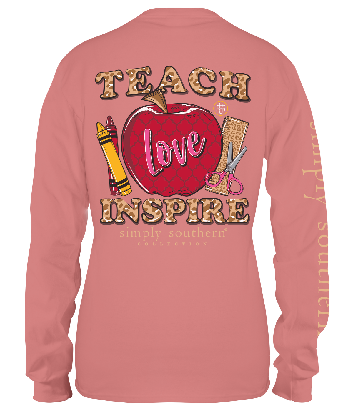 Teach Love Inspire - Teacher - SS - Adult Long Sleeve