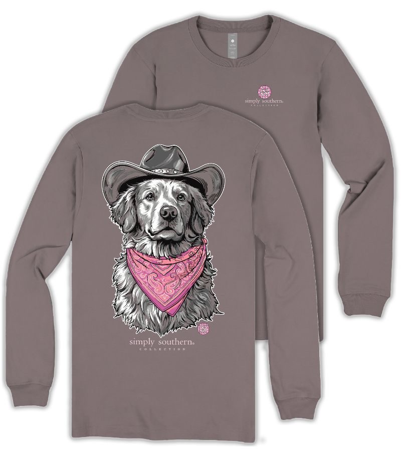 Western Lab - Country Dog - SS - F26 - Adult Long Sleeve