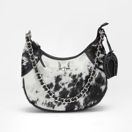 Loyal West LUEVE HAIRON LEATHER BAG