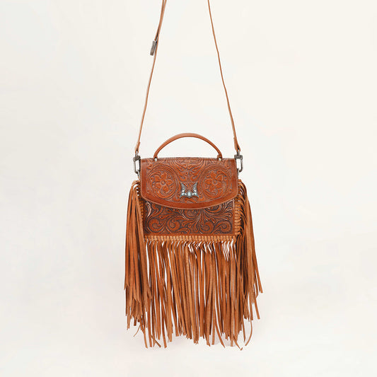 Loyal West Classic Flap Medium Tassle Bag
