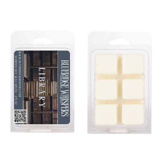 Library – Leather & Aged Paper Wax Melts