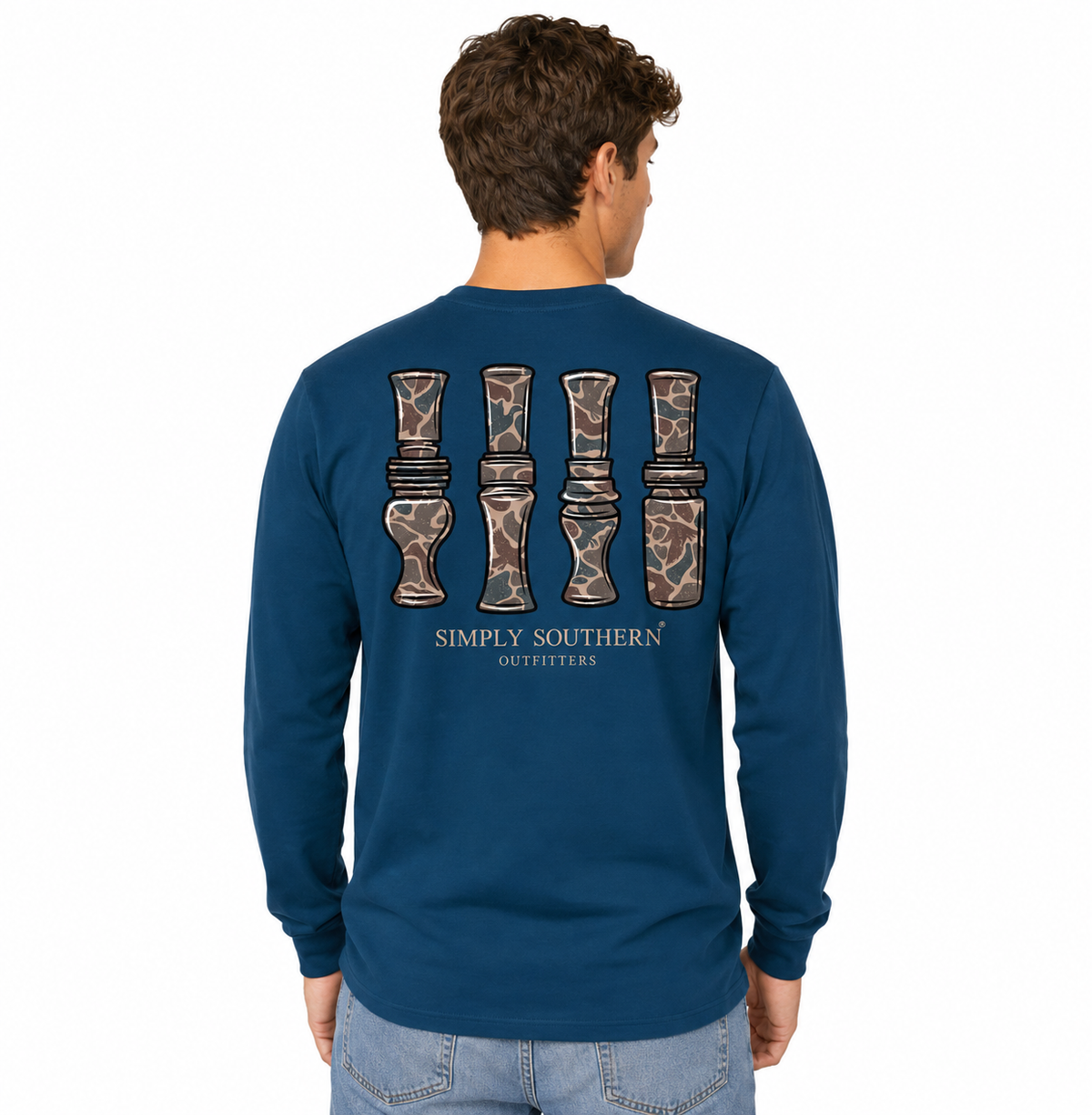 Duck Calls - Camo - SS - F26 - Adult Long Sleeve