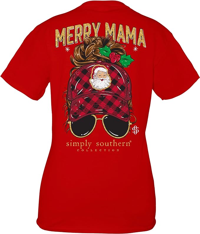 Merry Mama - Messy Bun - SS - Adult T-Shirt
