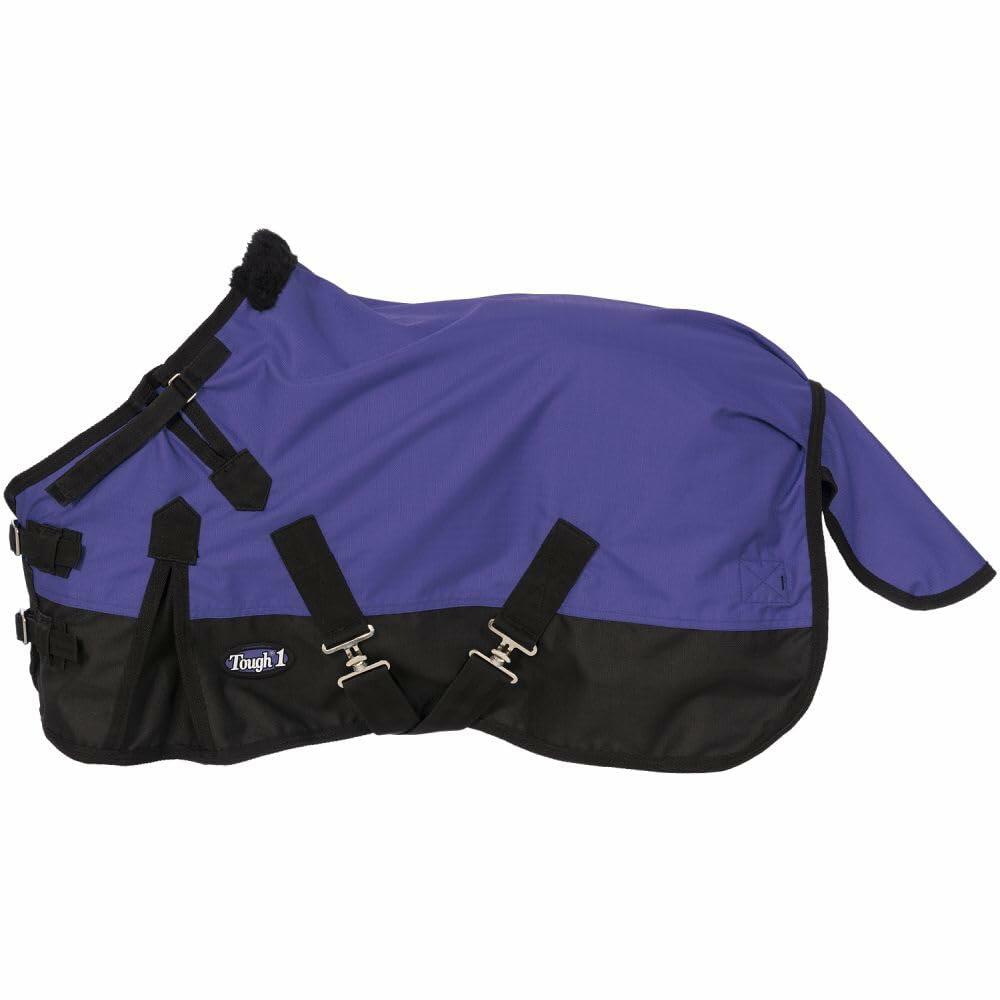 Tough1 1200D Miniature Waterproof Turnout Sheet with Snuggit Neck – Royal Blue, Size 40