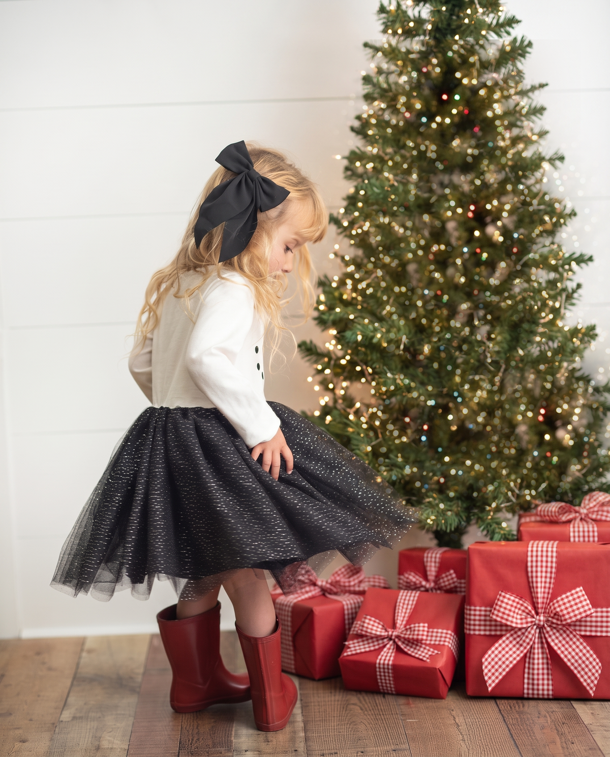 Snowman Sparkle Tulle Dress