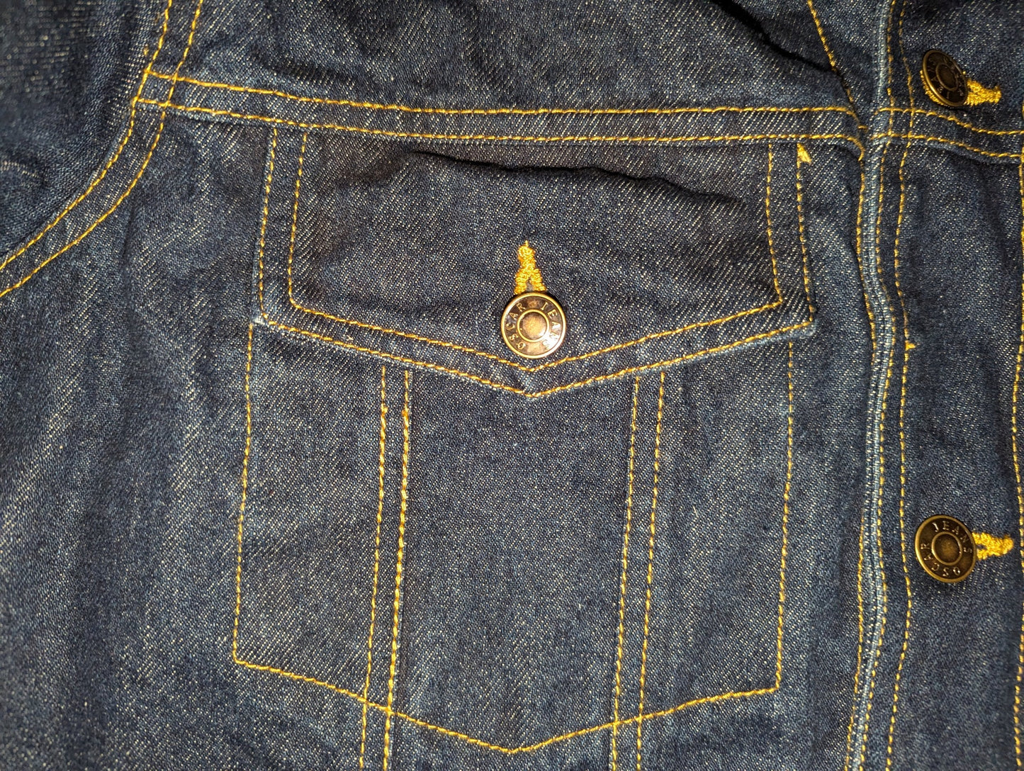Oscar Jeans Men's Sherpa Lined Denim Jacket