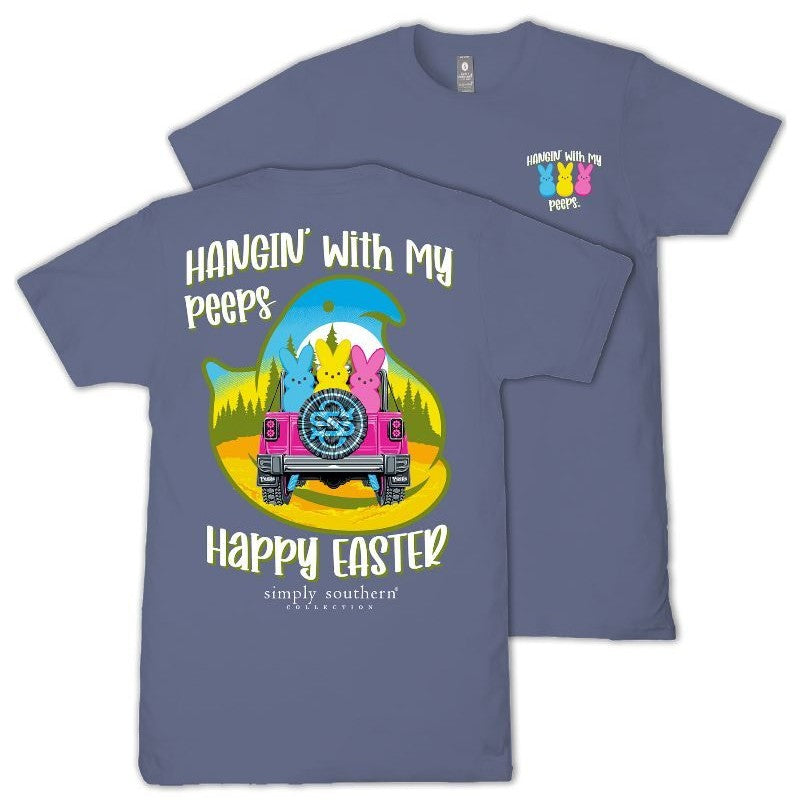 Hanngin' With My Peeps - Bunnies - Off Road Vehicle - S26 - SS - YOUTH T-Shirt