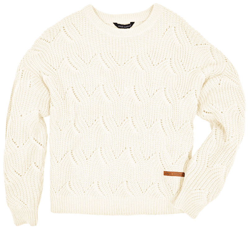 Sweater Braid - White - F21 - Simply Southern