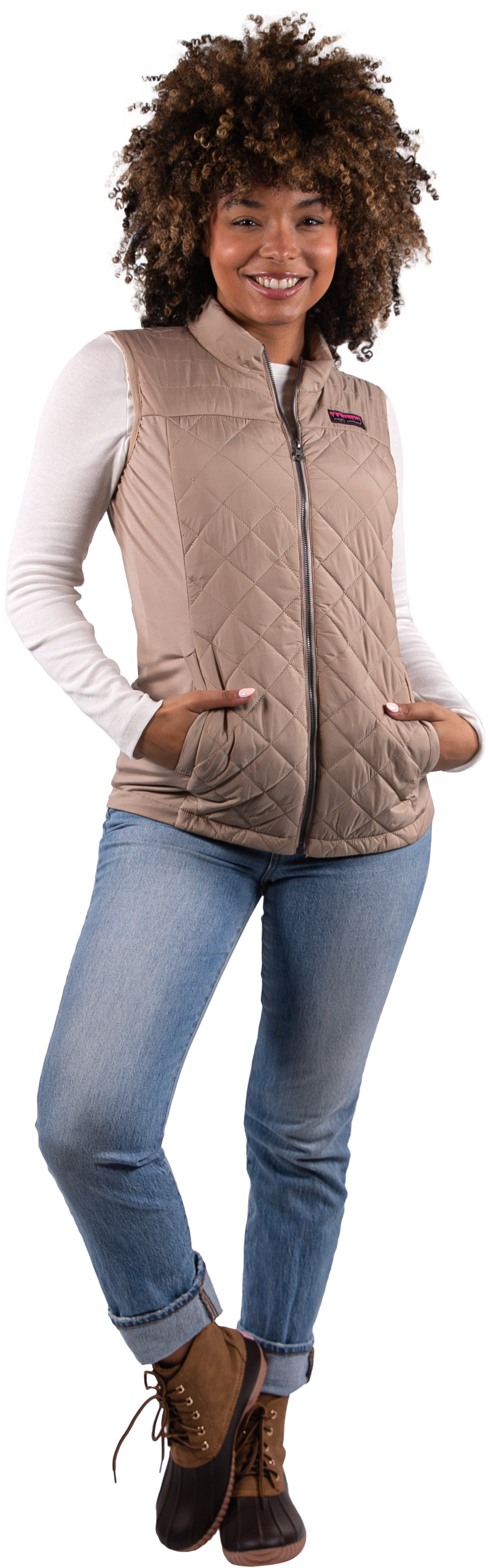 Simply Warm Vest - Tan - SS - F22 - Adult Vest