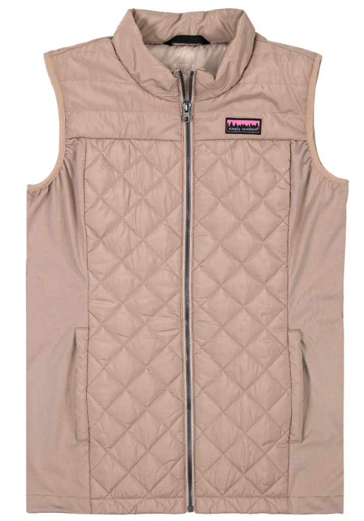 Simply Warm Vest - Tan - SS - F22 - Adult Vest