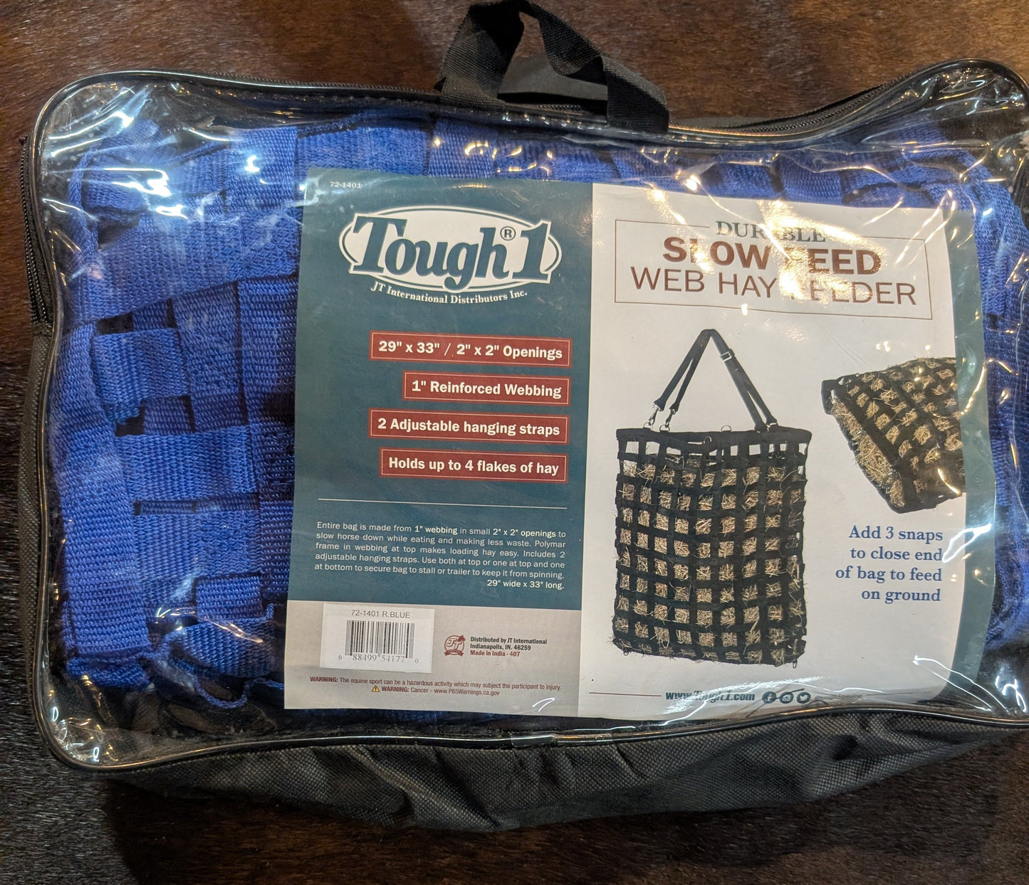 Tough-1 Web Hay Slow Feeder Royal