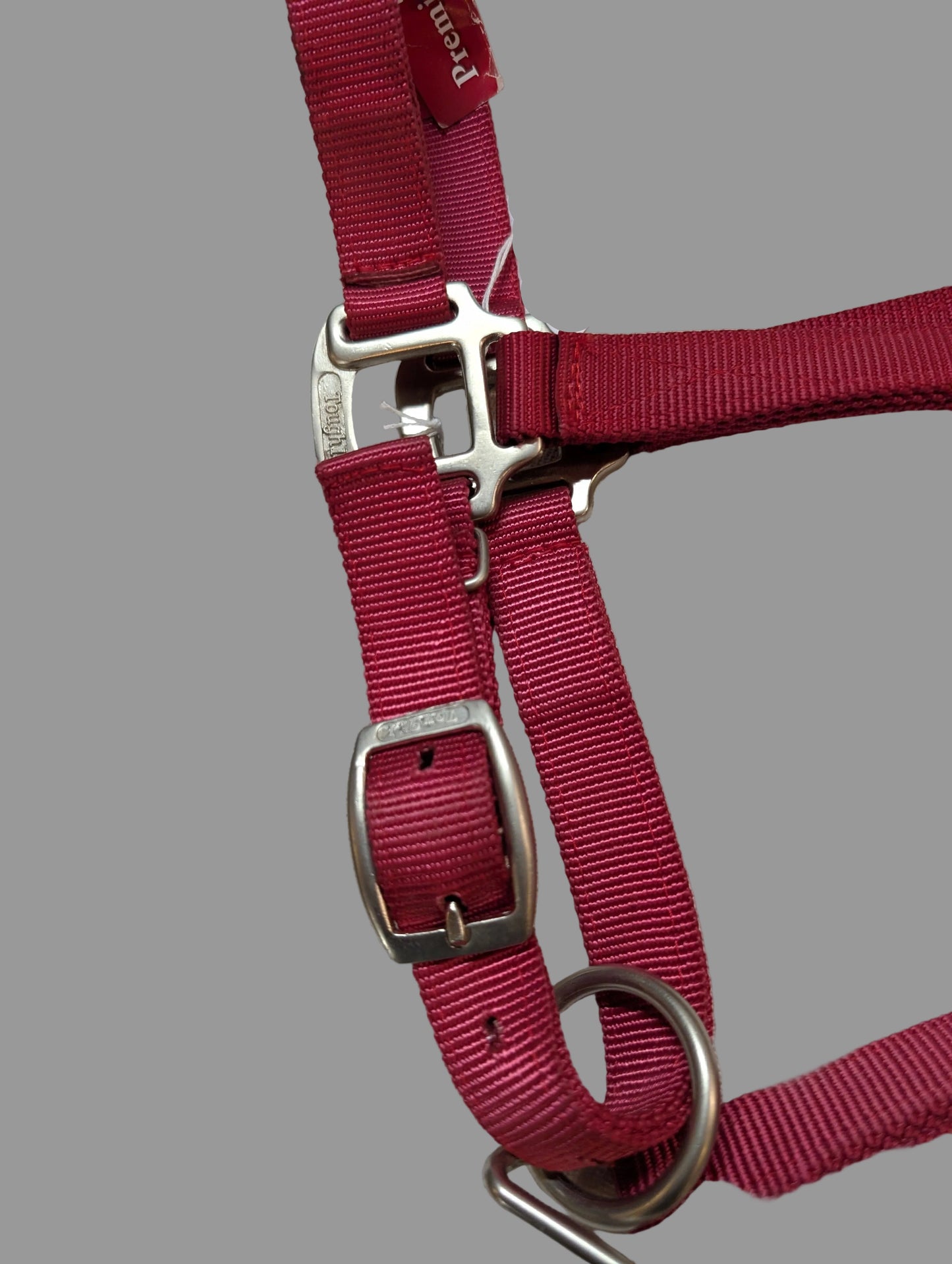 Tough-1 Premium Nylon Horse Halter with Quick-Snap – Fits 800–1100 lb Horses