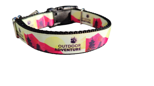 Outdoor Adventure Nylon Dog Collar