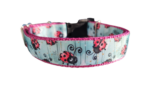 Little Bug Ladybug Nylon Dog Collar