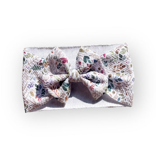 Wild Flower Headwrap Bow