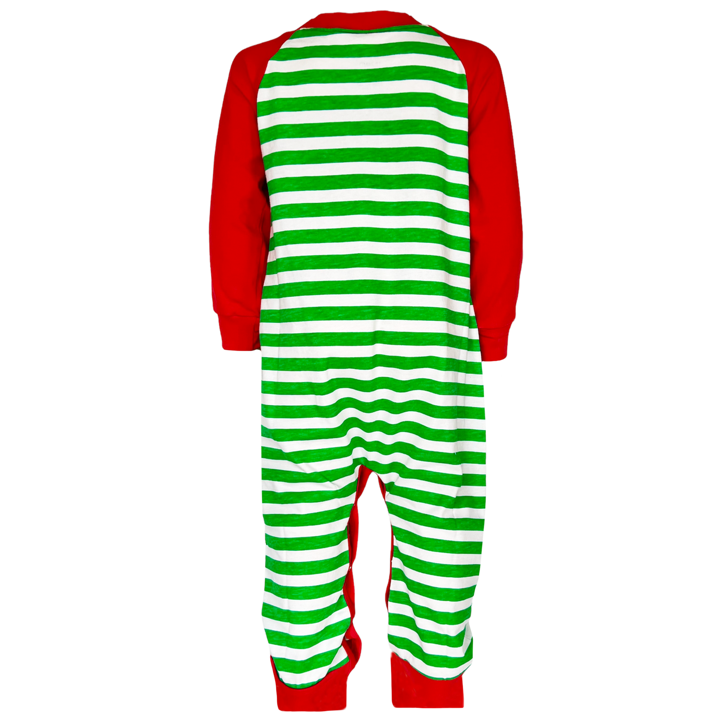 AnnLoren Baby Toddler Boys Unisex Long Sleeve Rudolf the Reindeer Christmas Romper