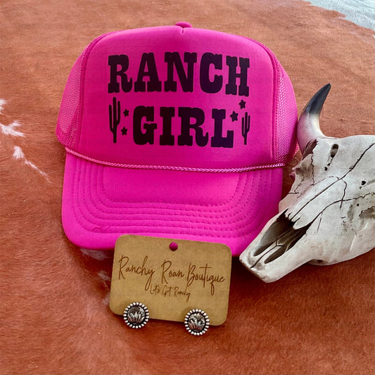 Ranch Girl Western Trucker Hat
