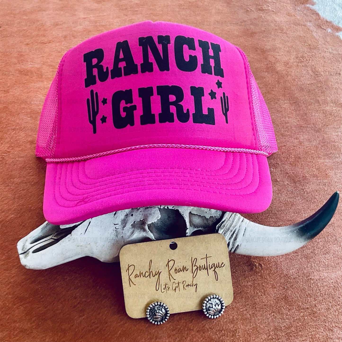 Ranch Girl Western Trucker Hat