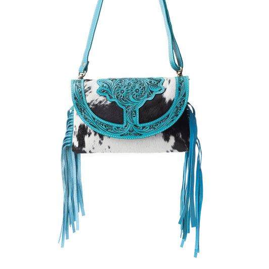 Stonedrop Ridge Crossbody Bag In  Teal