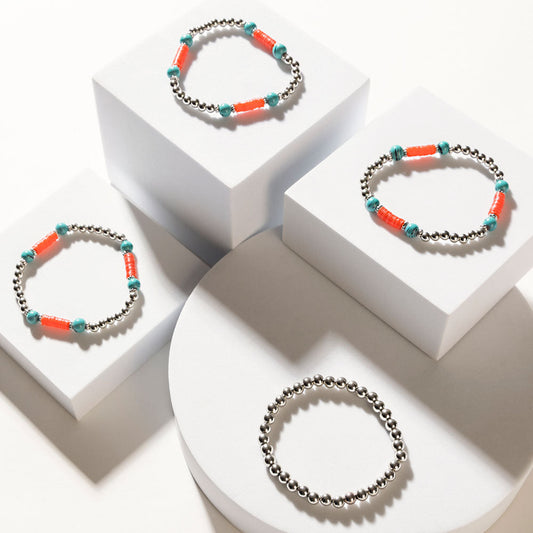 Red River Ritual Bracelet in Aqua Red