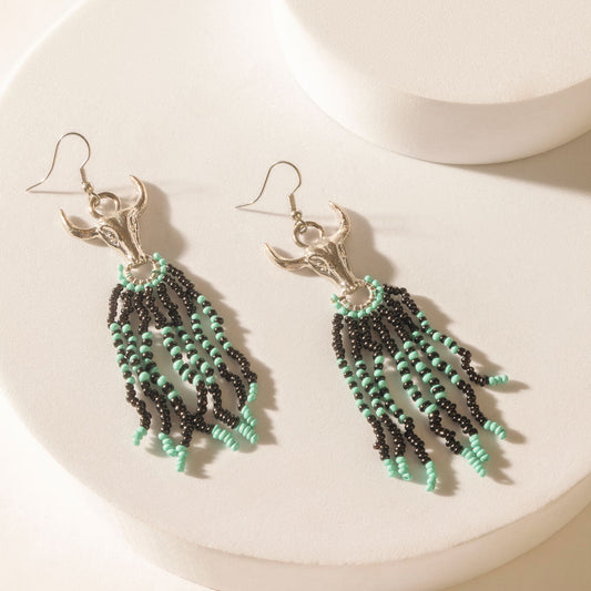 Myra Wichita Bones Earrings in Canyon Blue