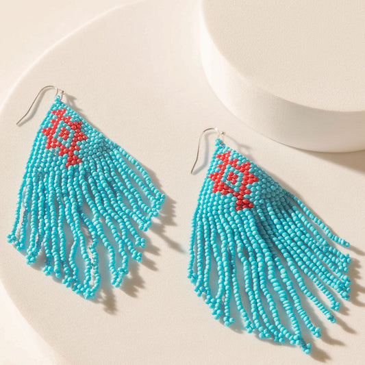 Myra Mesa Crossroads Earrings in Electric Blue