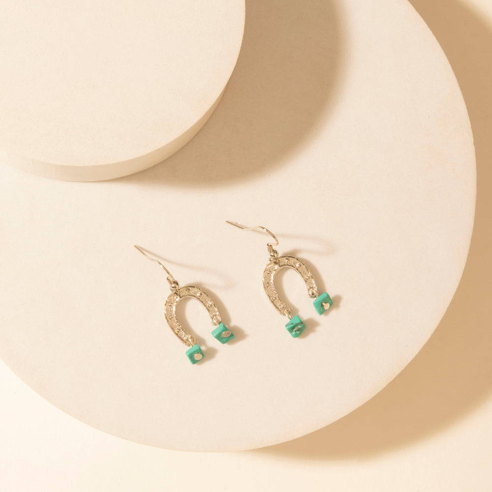Myra Prairie Trinket Earrings Set in Saddle Silver