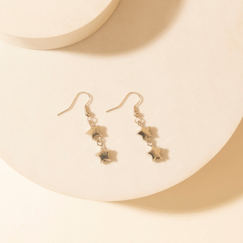 Myra Prairie Trinket Earrings Set in Saddle Silver