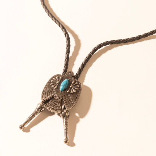 Myra Mystic Skies Bolo Tie in Mesa Turquoise
