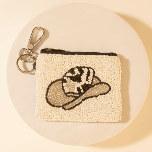 Myra Rodeo Town Bag Charm in Sandy Ivory
