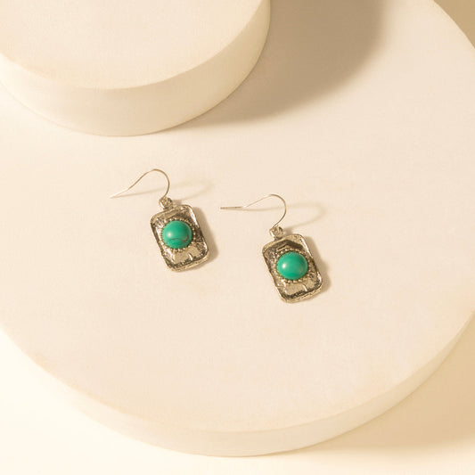 Myra Outrider Tassel Earrings in Desert Turquoise