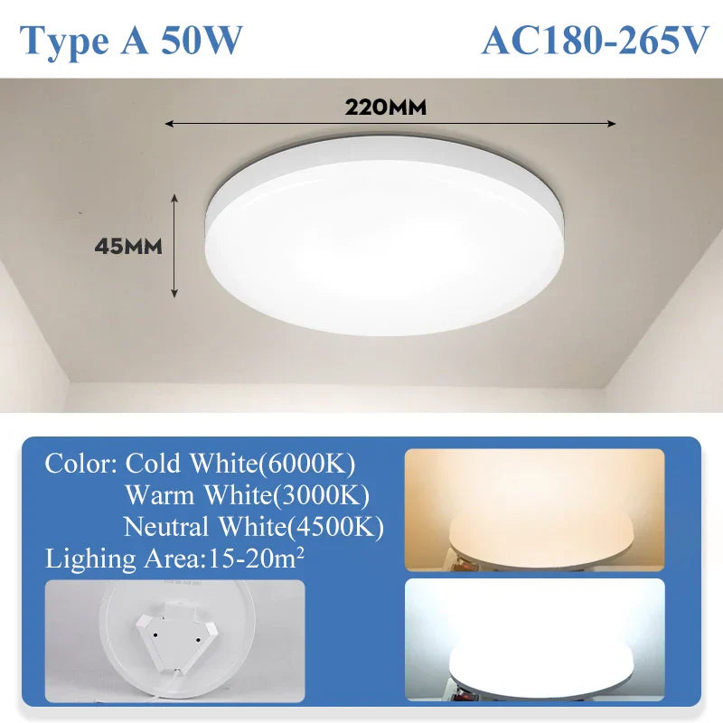 DecorBites™ LED Ceiling Chandelier Panel Light for Home Decor Lighting