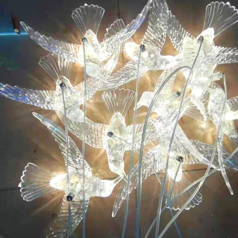 DecorBites™ LED Butterfly Ceiling Lights for Romantic Wedding Decoration