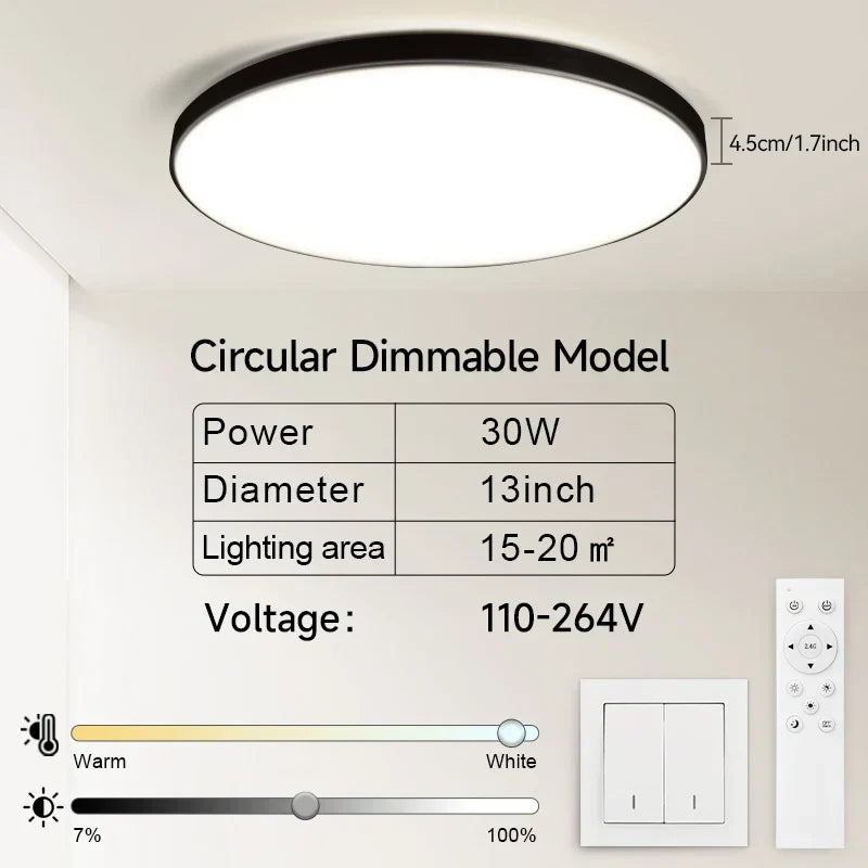 DecorBites™ LED Ceiling Chandelier Panel Light for Home Decor Lighting