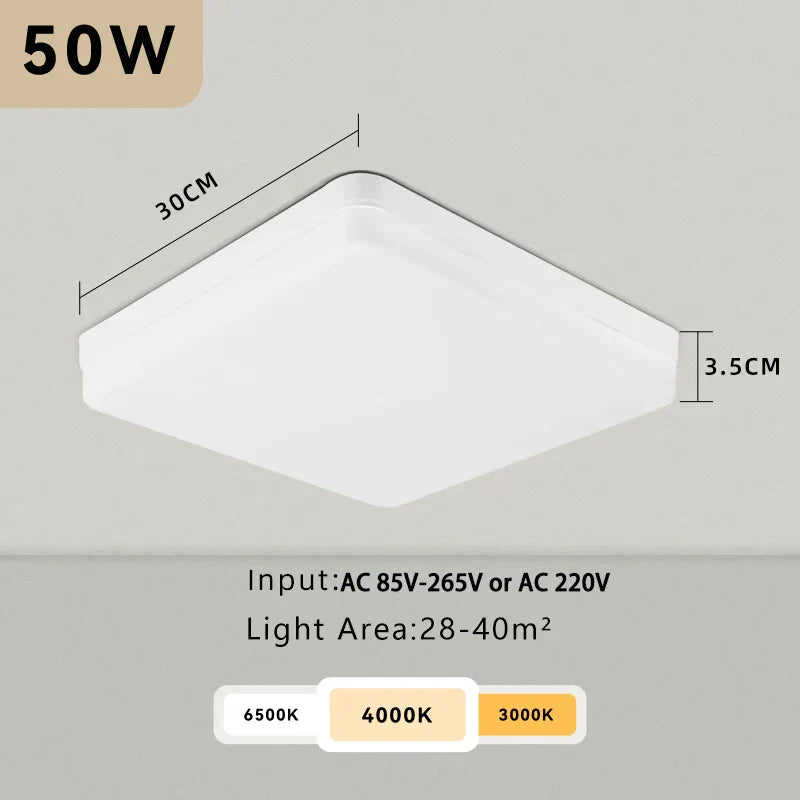 DecorBites™ LED Ceiling Chandelier Panel Light for Home Decor Lighting