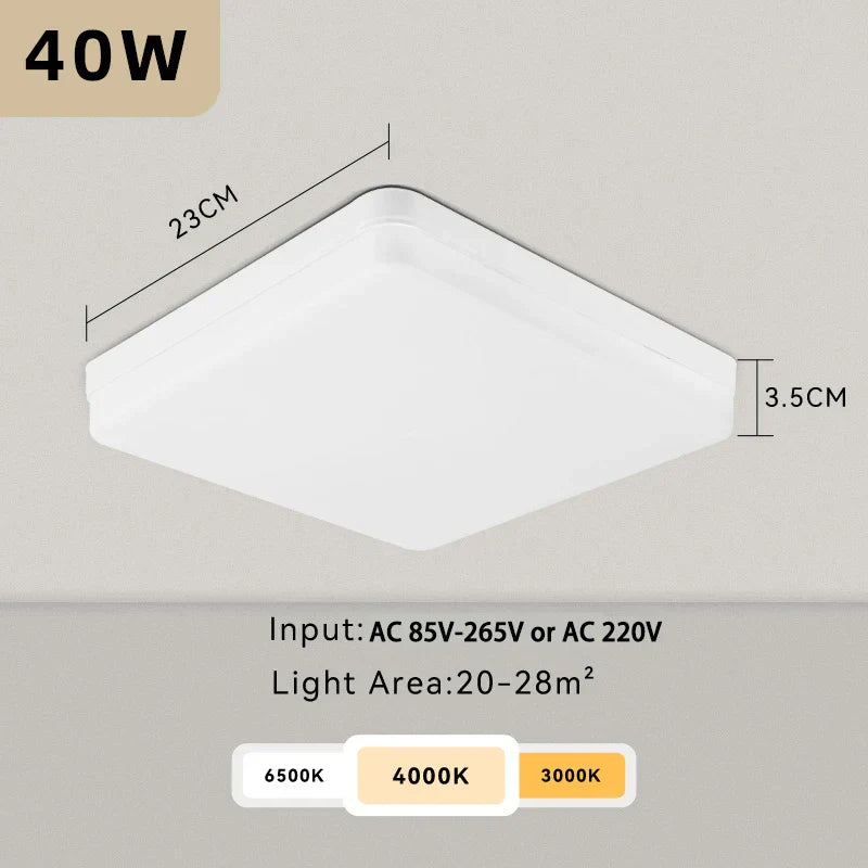 DecorBites™ LED Ceiling Chandelier Panel Light for Home Decor Lighting