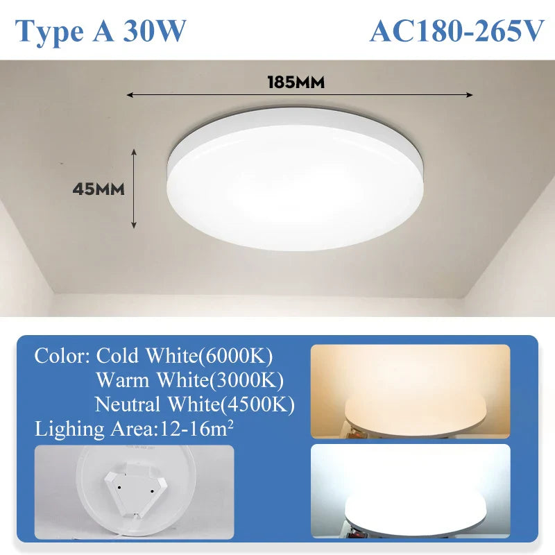 DecorBites™ LED Ceiling Chandelier Panel Light for Home Decor Lighting