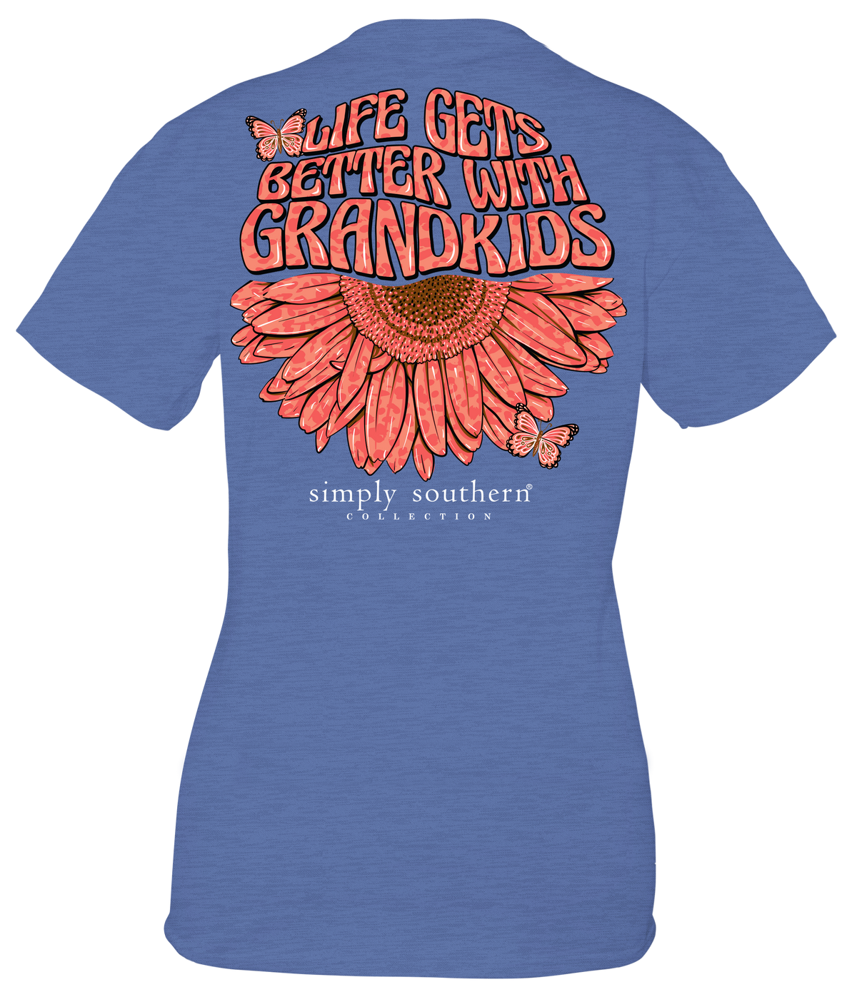 Life Gets Better With Grandkids - SS - Adult T-Shirt