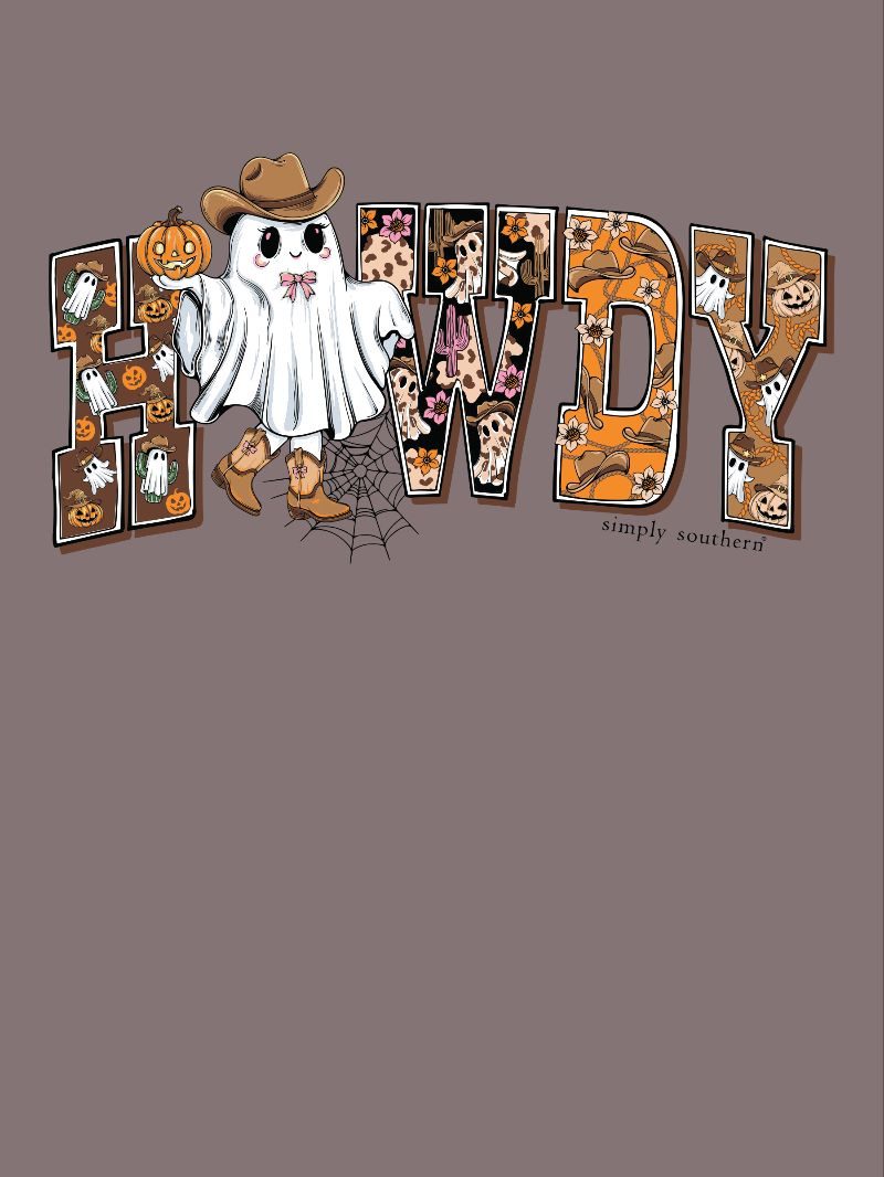 Howdy - Ghost - Halloween - F26 - SS - YOUTH T-Shirt