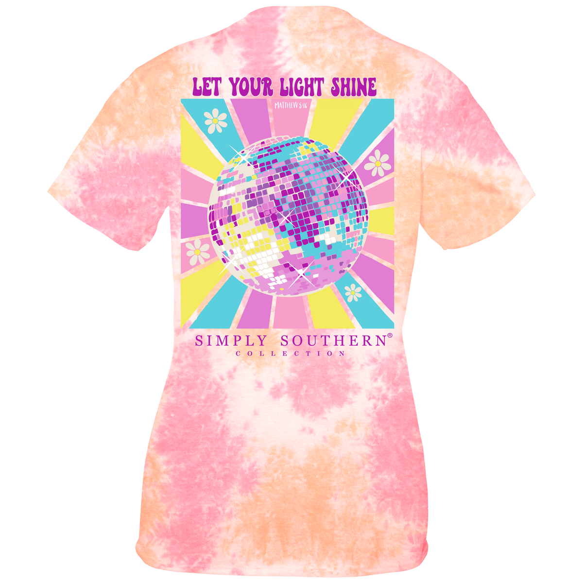 Let Your Light Shine -Disco Ball - SS - Adult T-Shirt