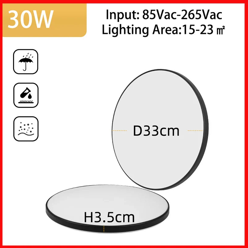 DecorBites™ LED Ceiling Chandelier Panel Light for Home Decor Lighting