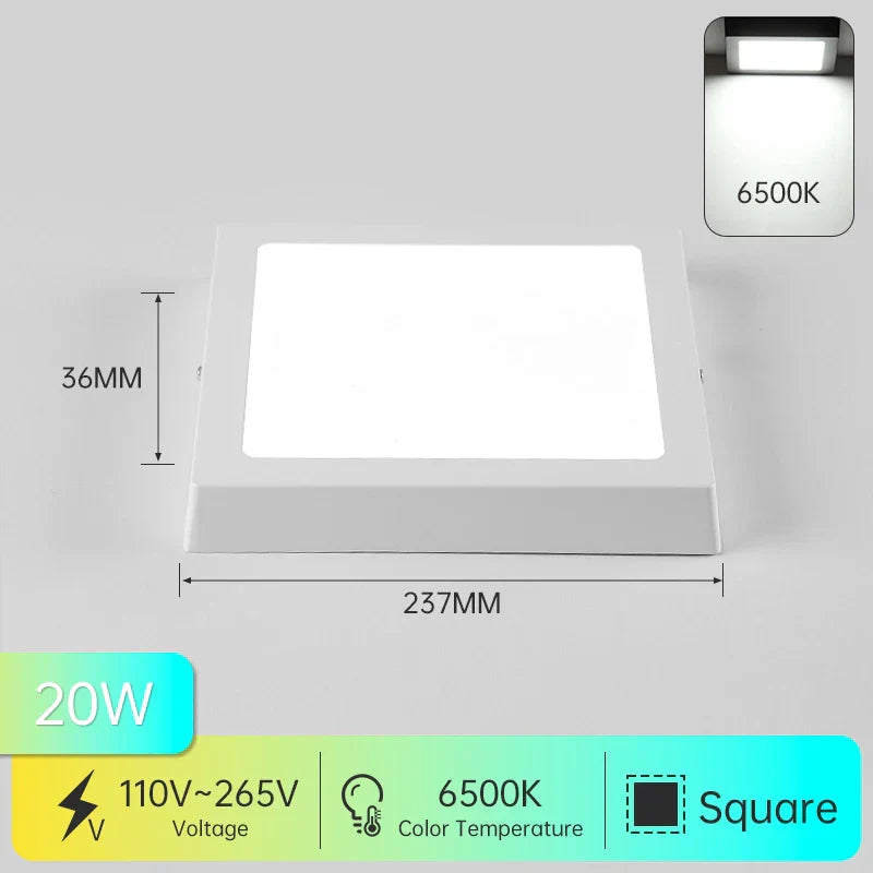 DecorBites™ LED Ceiling Chandelier Panel Light for Home Decor Lighting