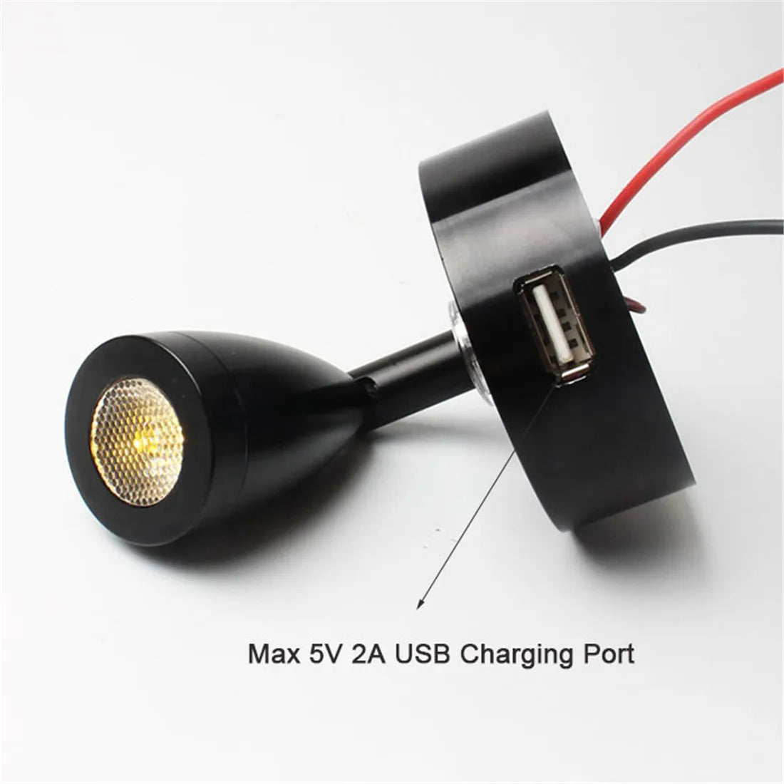 DecorBites™ LED Lights with USB Charger and Touch Control Switch for Vehicles