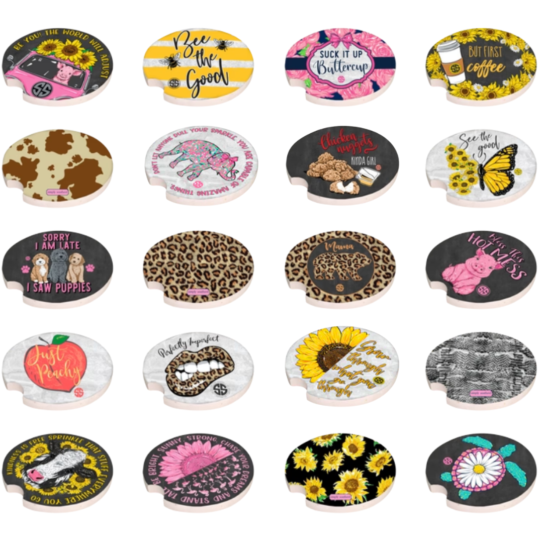 Car Coaster - Simply Life - F21 - Simply Southern